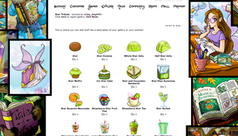 Neopets Gallery Layouts